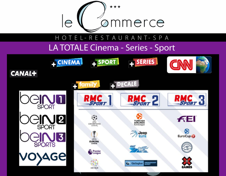 chaines TV 2017 Le Commerce chaines TV 2017 Le Commerce